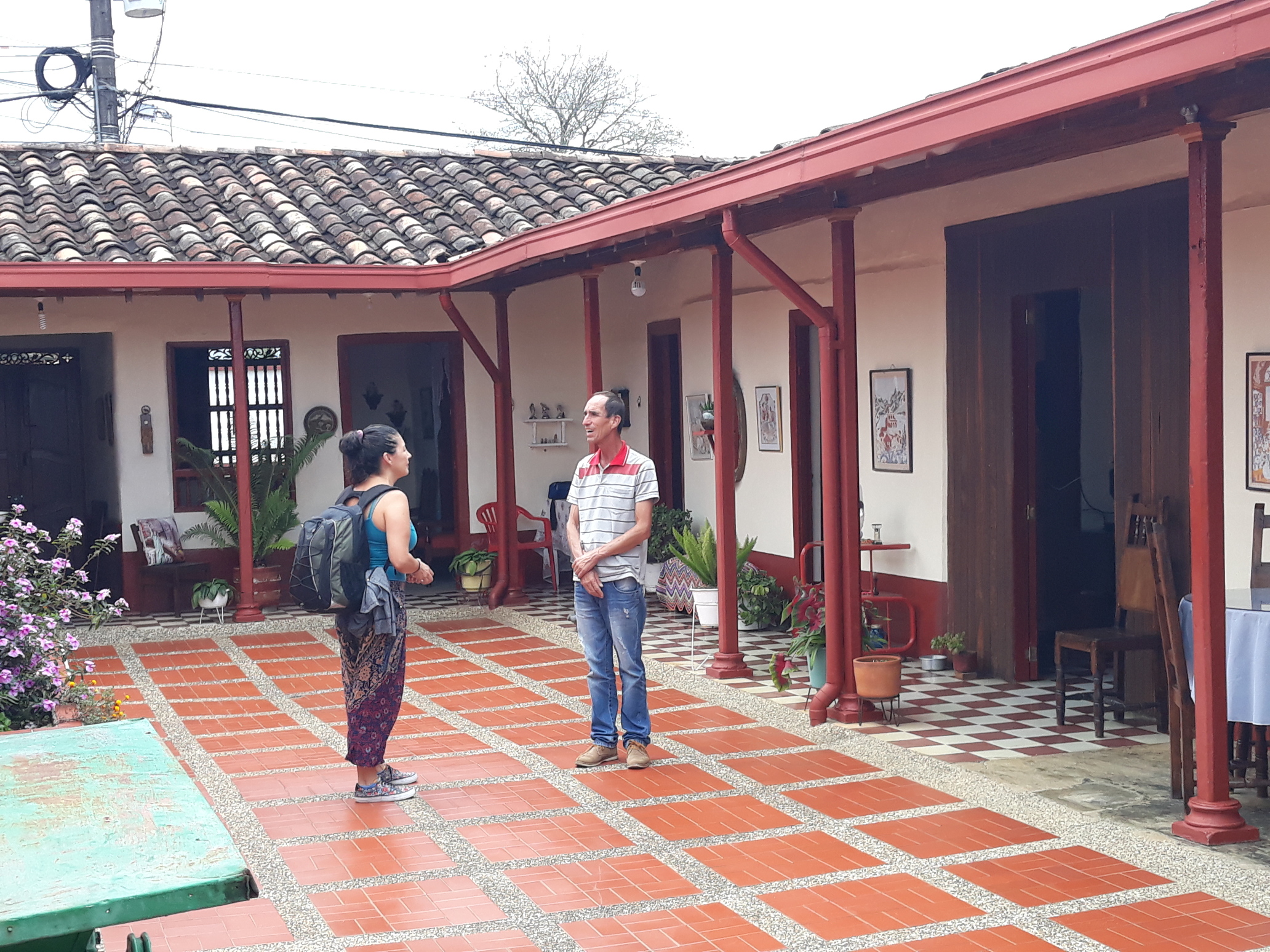 local house - each room independent